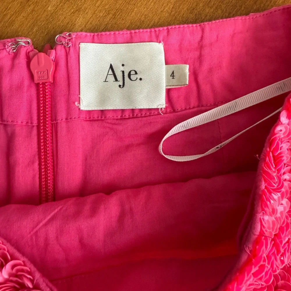 Aje Catara Pink Sequin Skirt - Picture 7 of 7